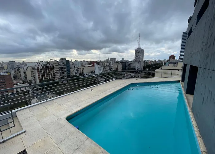 Studio Apartment On 13Th Floor Above 9 De Julio Avenue