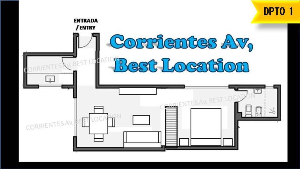 Corrientes Av, Location Apartment