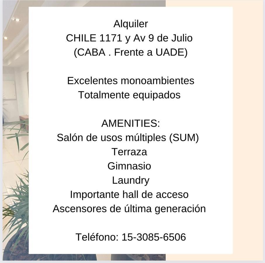 Av 9 De Julio Uade Apartment *