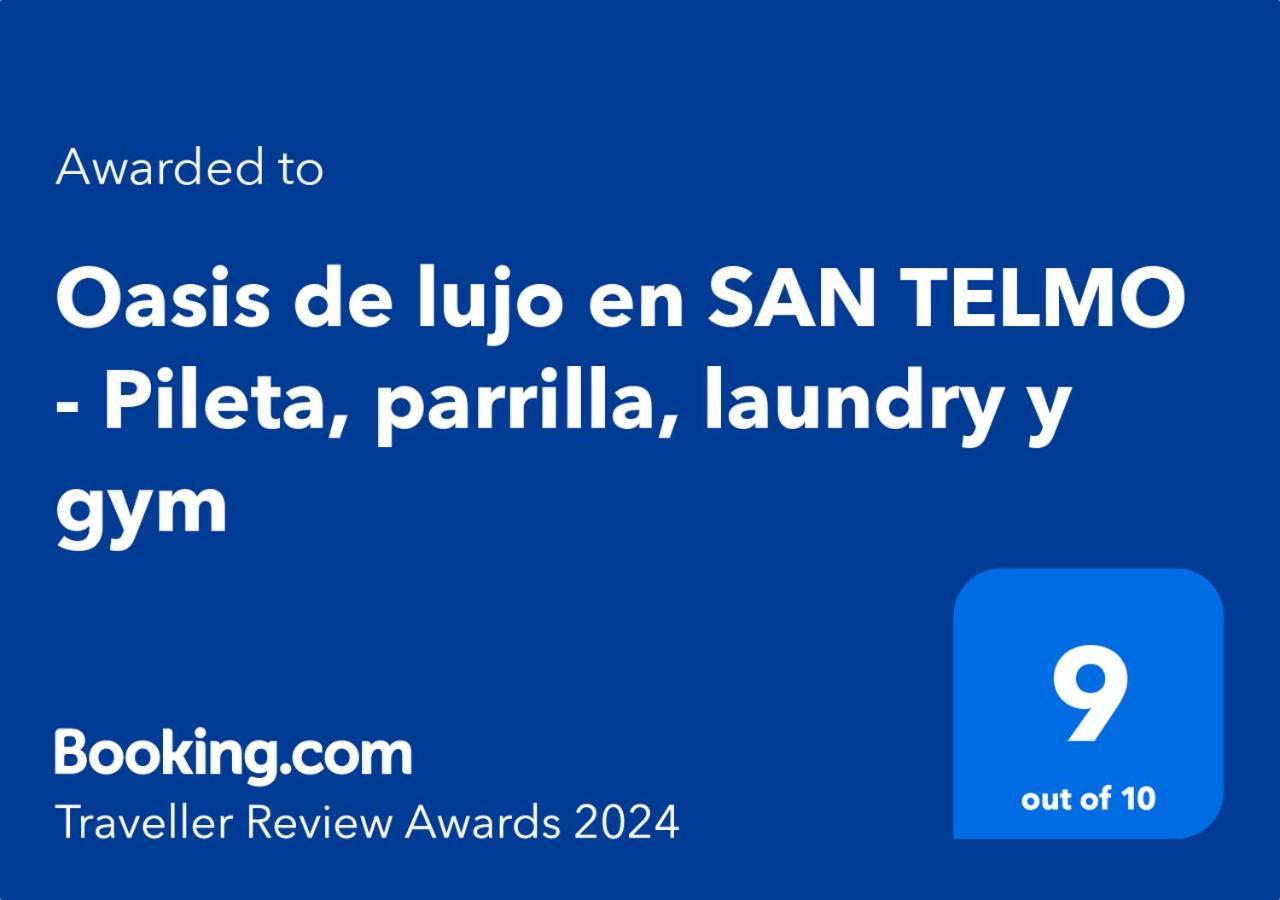 Oasis De Lujo En San Telmo - Pileta, Parrilla, Laundry Y Gym * Buenos Aires