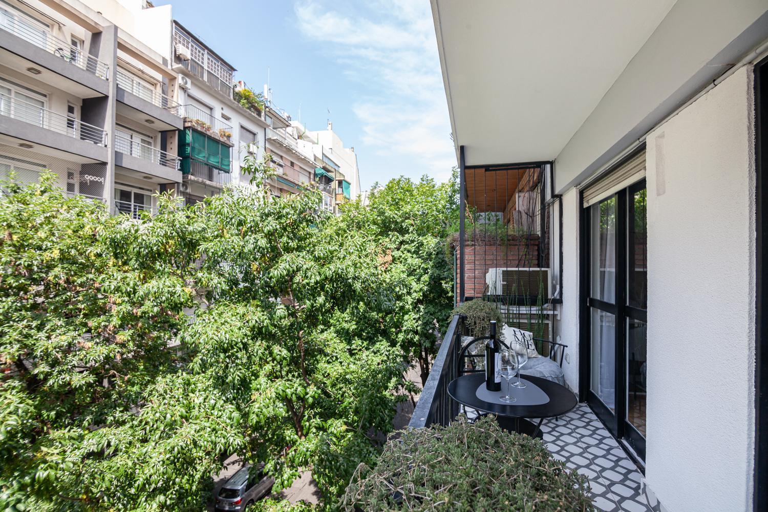 Prime In Palermo Location W/balcony. Work-stay Speed Internet Washer/dryer Unit Apartment