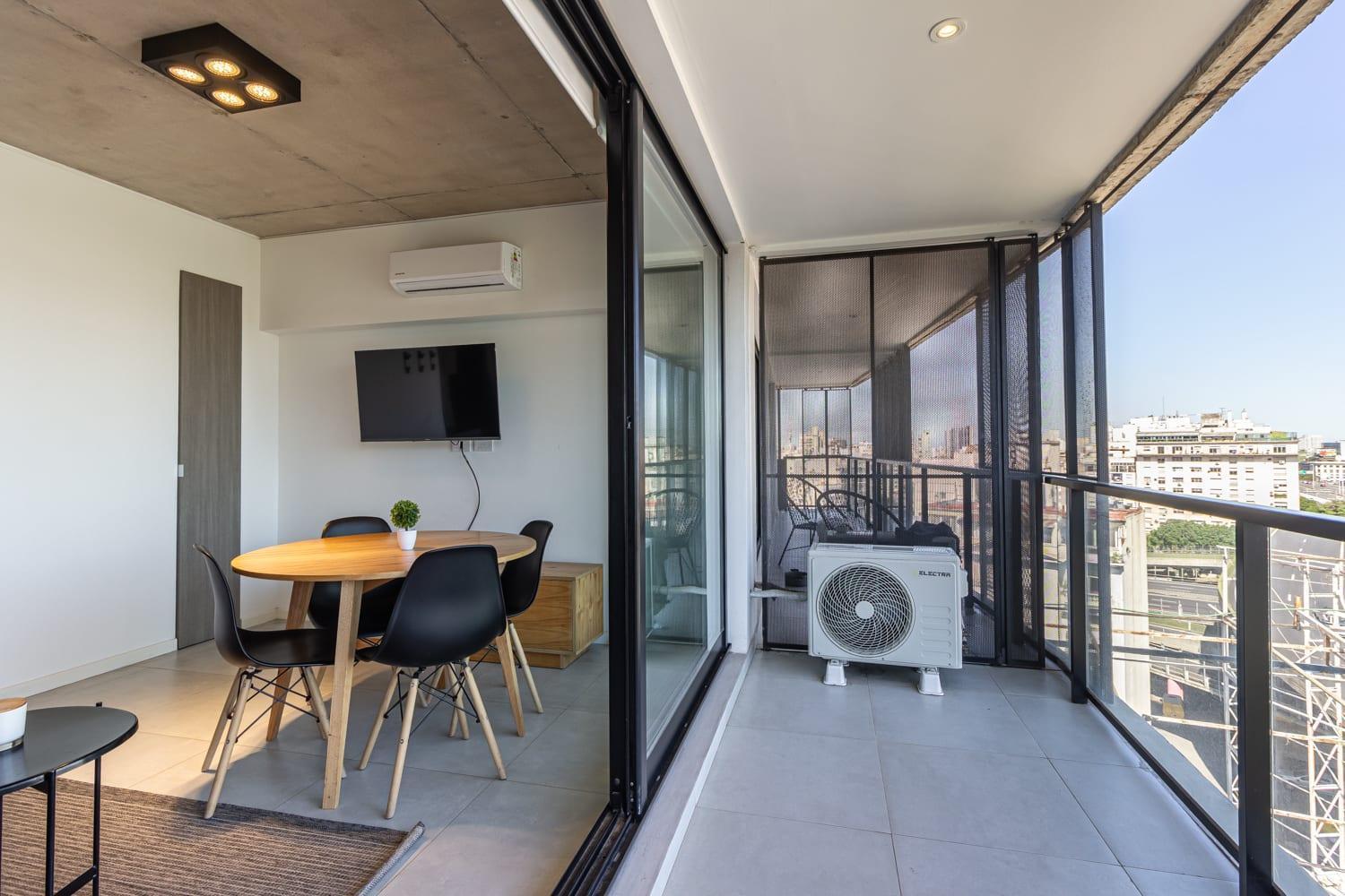 Nuevo Loft Con Vistas Increibles A La 9 De Julio Apartment