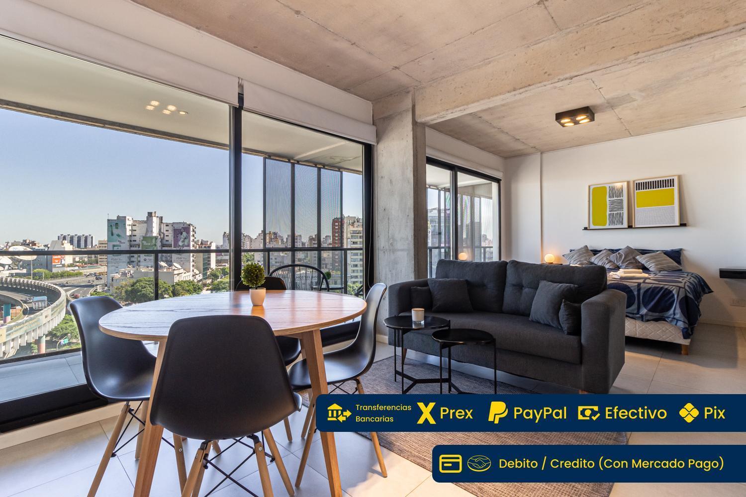 Nuevo Loft Con Vistas Increibles A La 9 De Julio * Buenos Aires