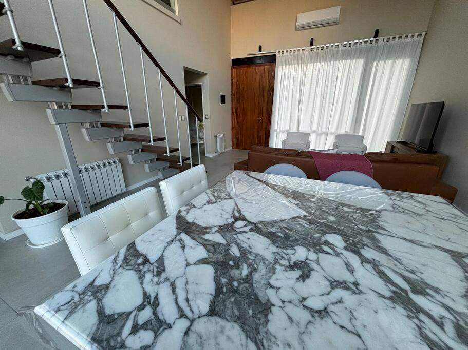 Modern Two-story House With Terrace In Nunez River Apartment *