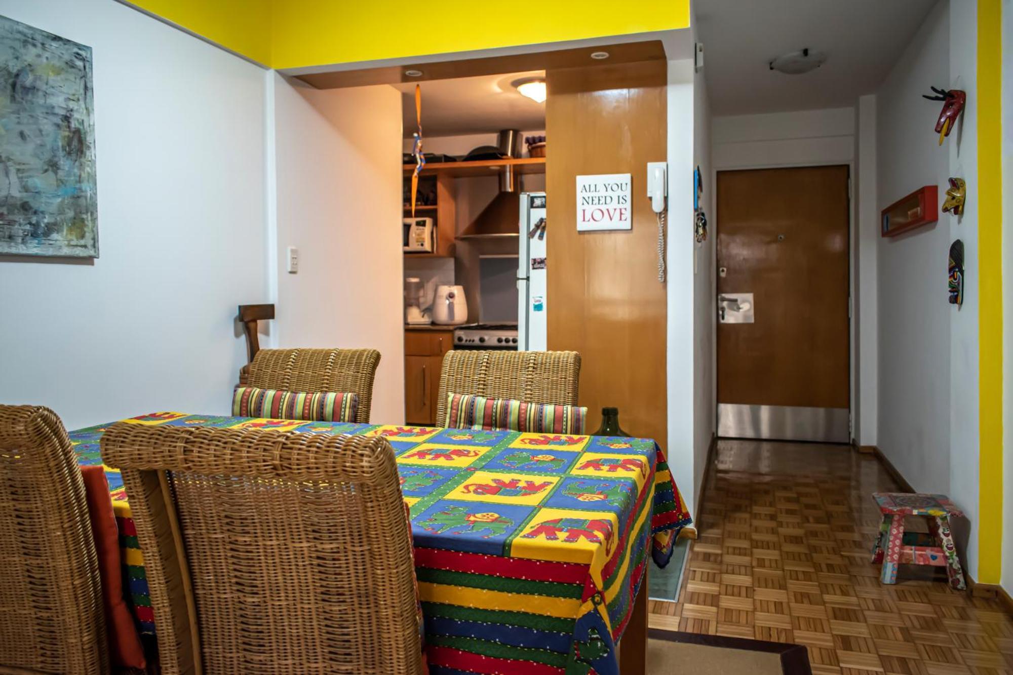 Beautiful And Colorful In Palermo Apartment *