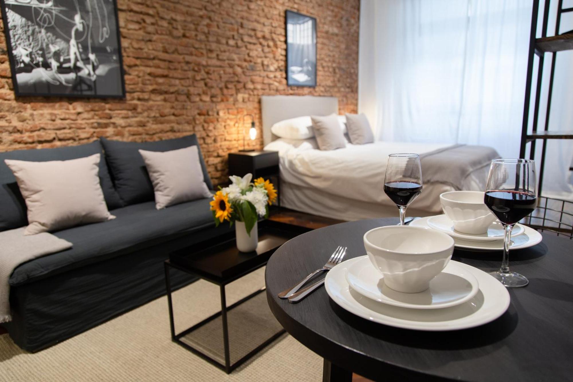 Loft Style Beautiful Studio Apartment Buenos Aires