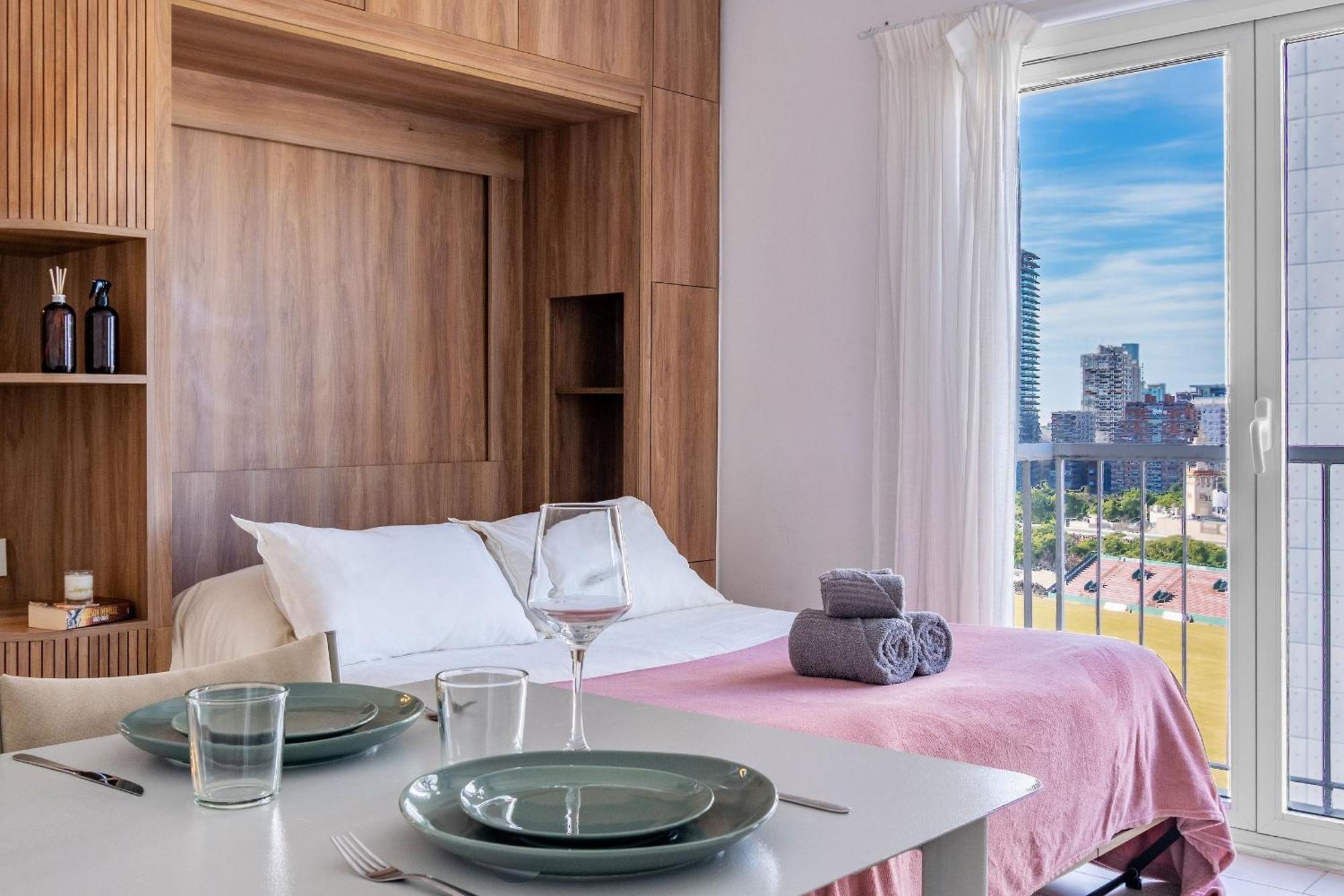 Apartment Estudio Moderno Con Vista Al Polo | Canitas Buenos Aires
