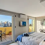 Terraza Privada Con Parrilla En Recoleta