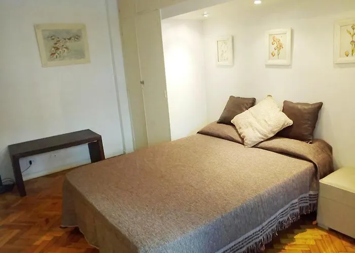 Departamento De 1 Ambiente En Recoleta A Metros Av Santa Fe