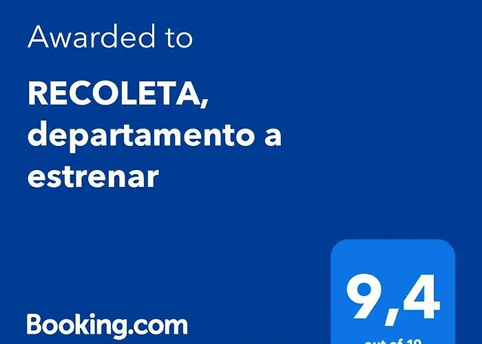 Recoleta, Departamento A Estrenar