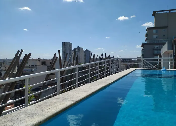 Departamento Estudio En Villa Crespo Con Balcon Y Piscina