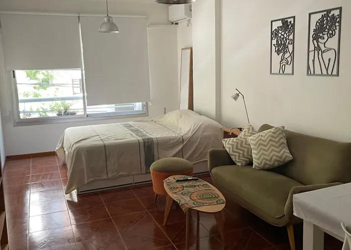 Excelente Estudio Muy Luminoso En Palermo 2 Personas Piscina Y Sauna