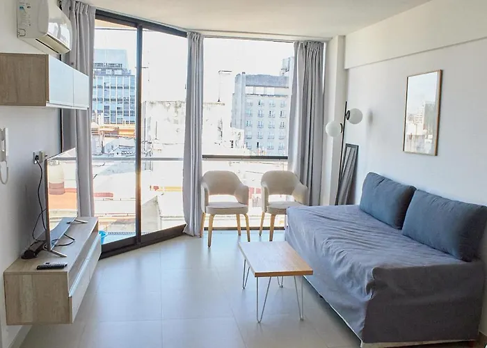 Studio Impecable! En El Centro De Ba Con Solarium Y Parrilla