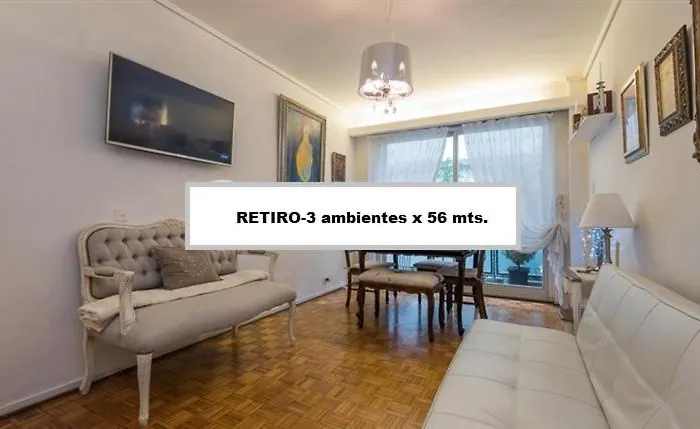 3 Ambientes En Retiro / Recoleta