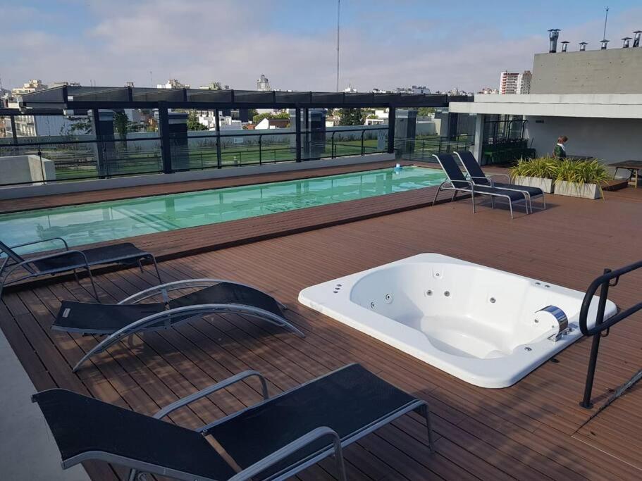 Departamento Monoambiente Pileta Gym Sauna Cochera * Buenos Aires
