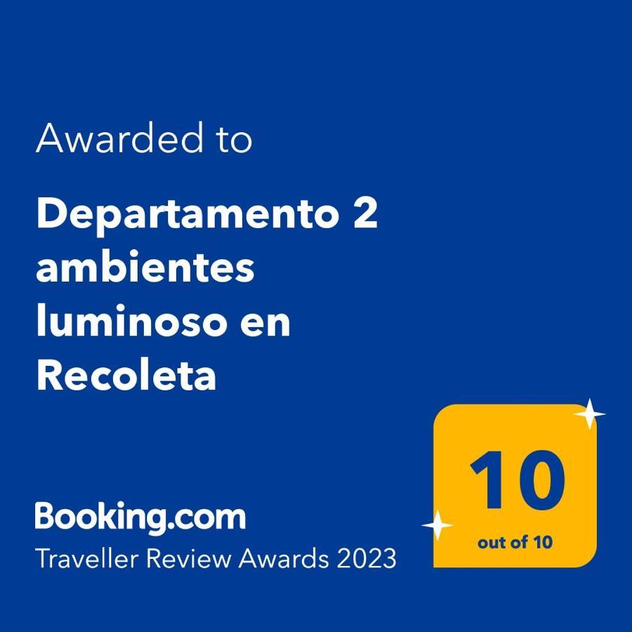 2 Ambientes Luminoso En Recoleta Cerca De Todo * Buenos Aires