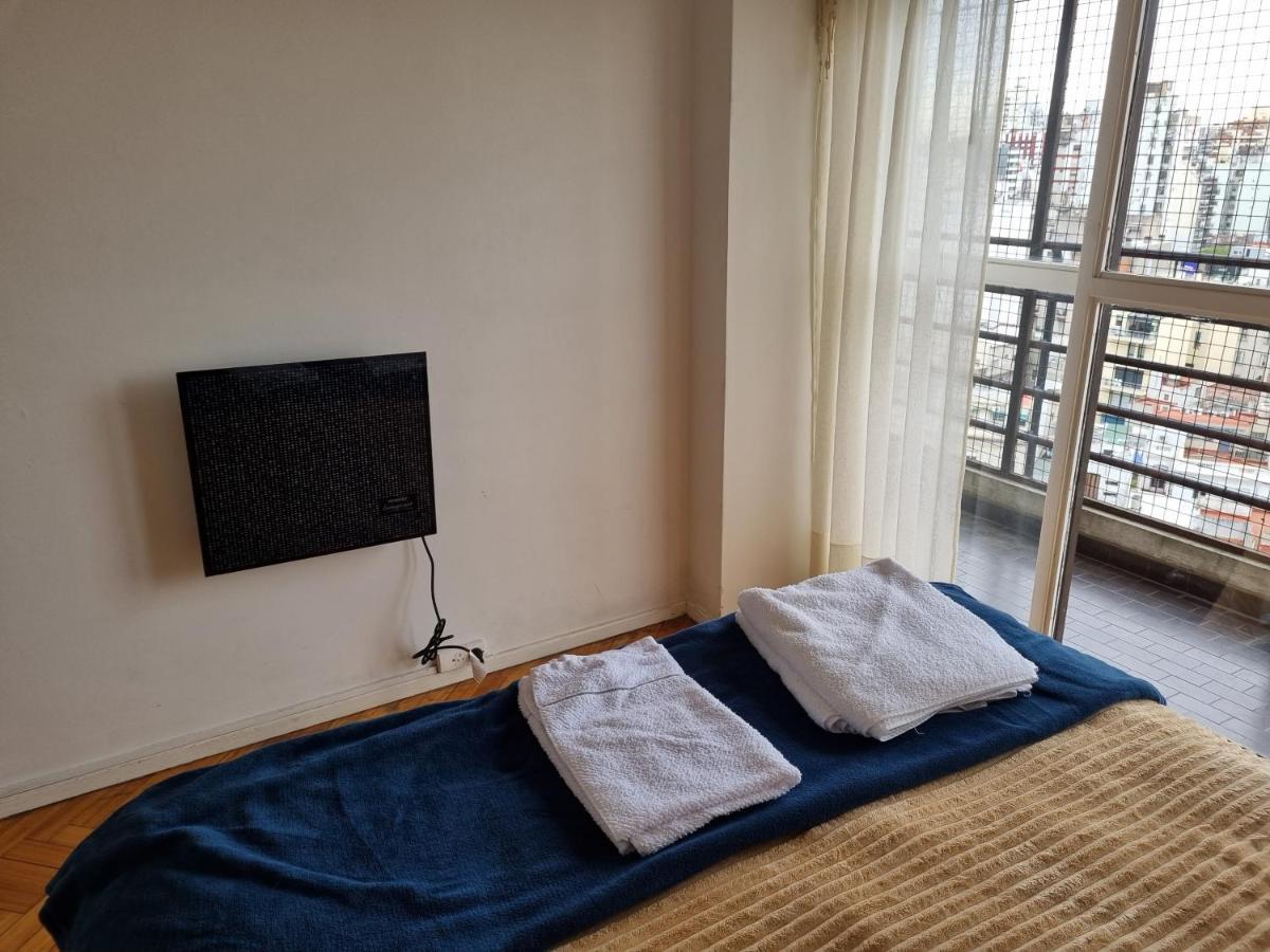 Calido Departamento, Equipado Completo, Con Gran Vista Y Ubicacion En Almagro Apartamento Buenos Aires