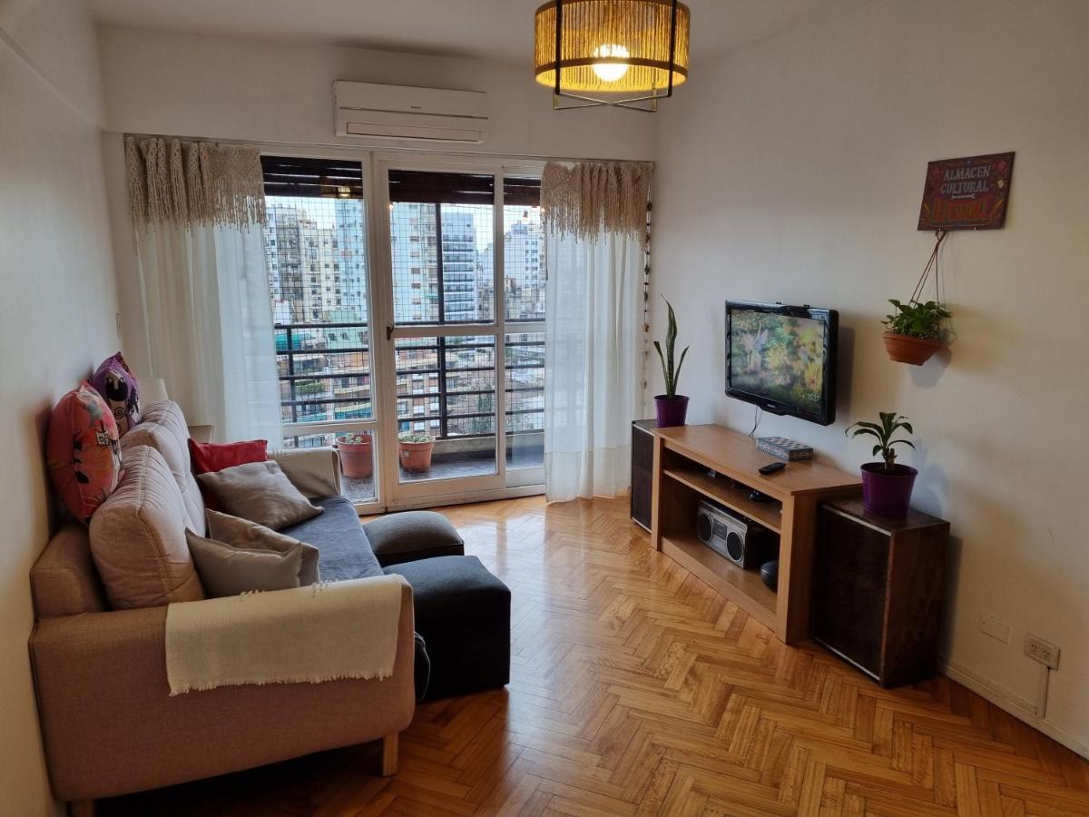Apartamento Calido Departamento, Equipado Completo, Con Gran Vista Y Ubicacion En Almagro *