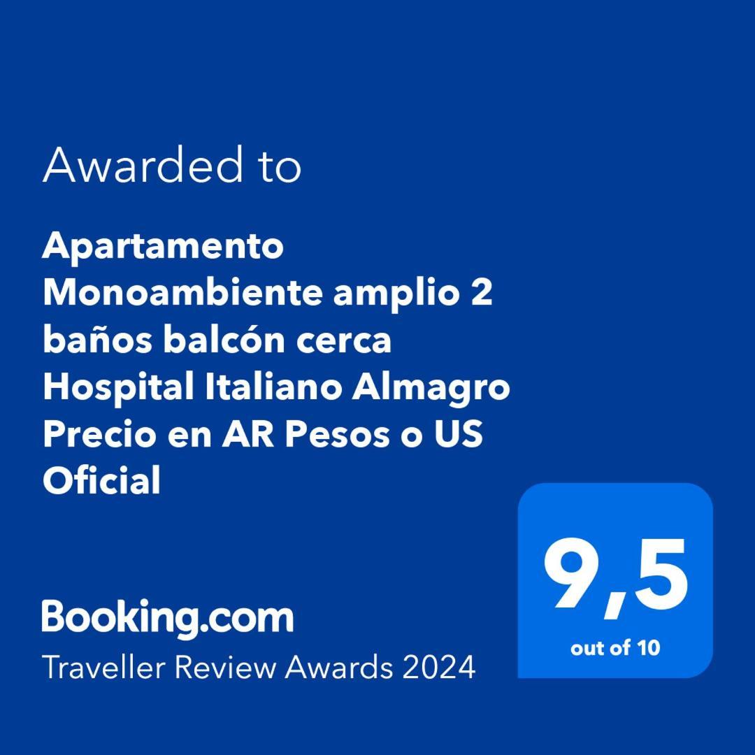 Monoambiente Amplio Hospital Italiano Almagro *
