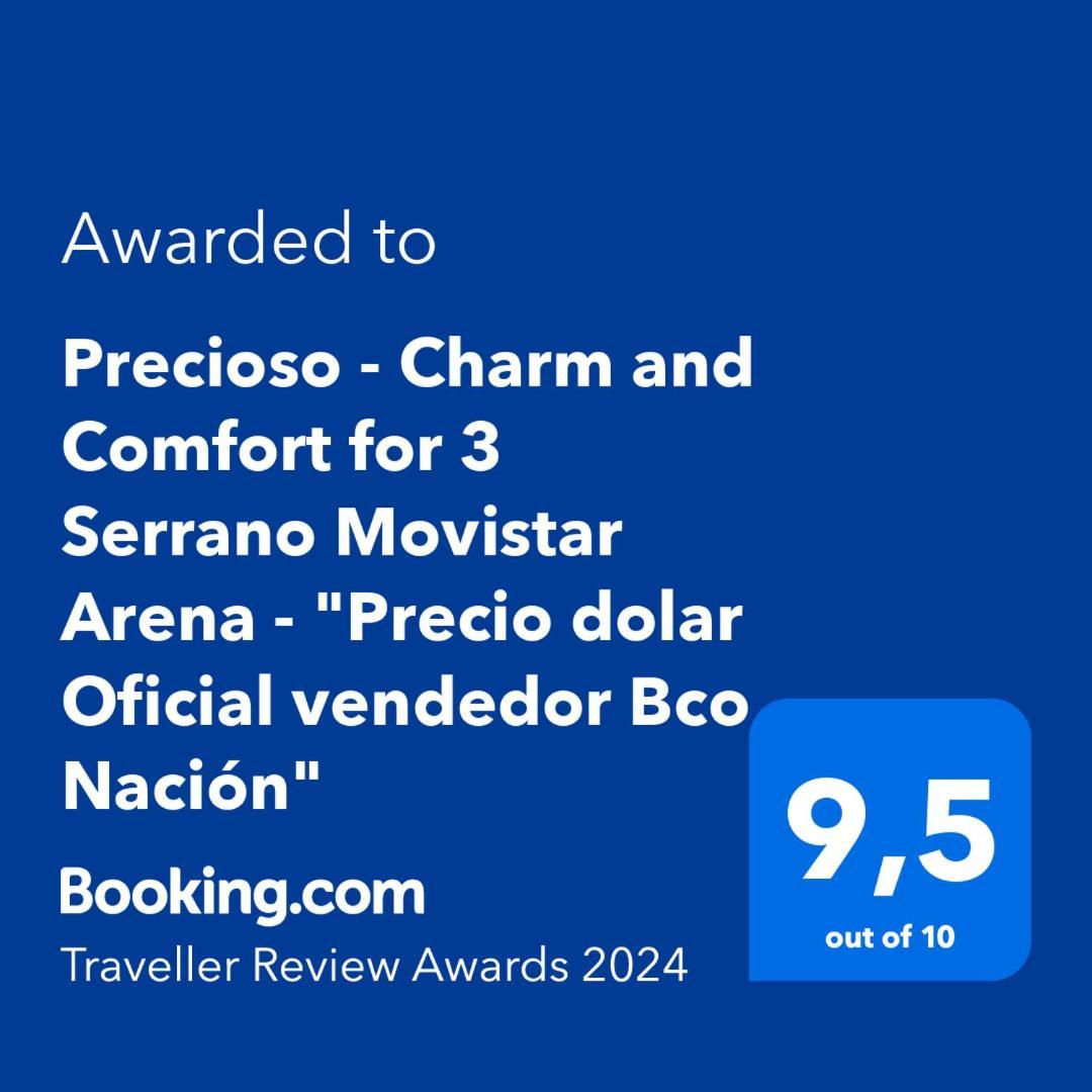 Serrano Suites: Modern Comfort Near Movistar Arena Apartment *