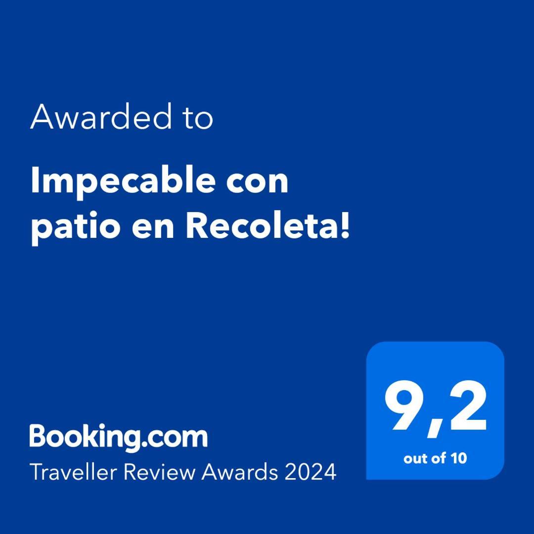 Impecable Con Patio Recoleta! * Buenos Aires