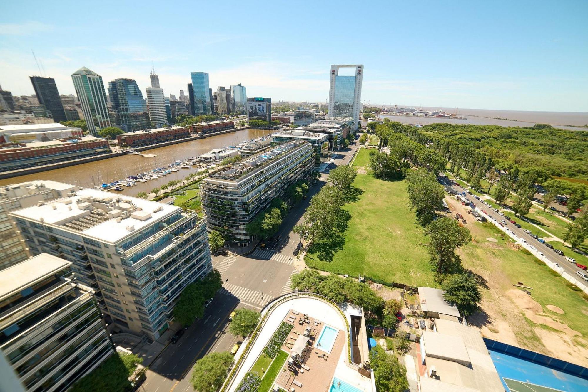 Puerto Madero Piso 20 Vista Al Rio Frente A Hilton Apartamento Buenos Aires