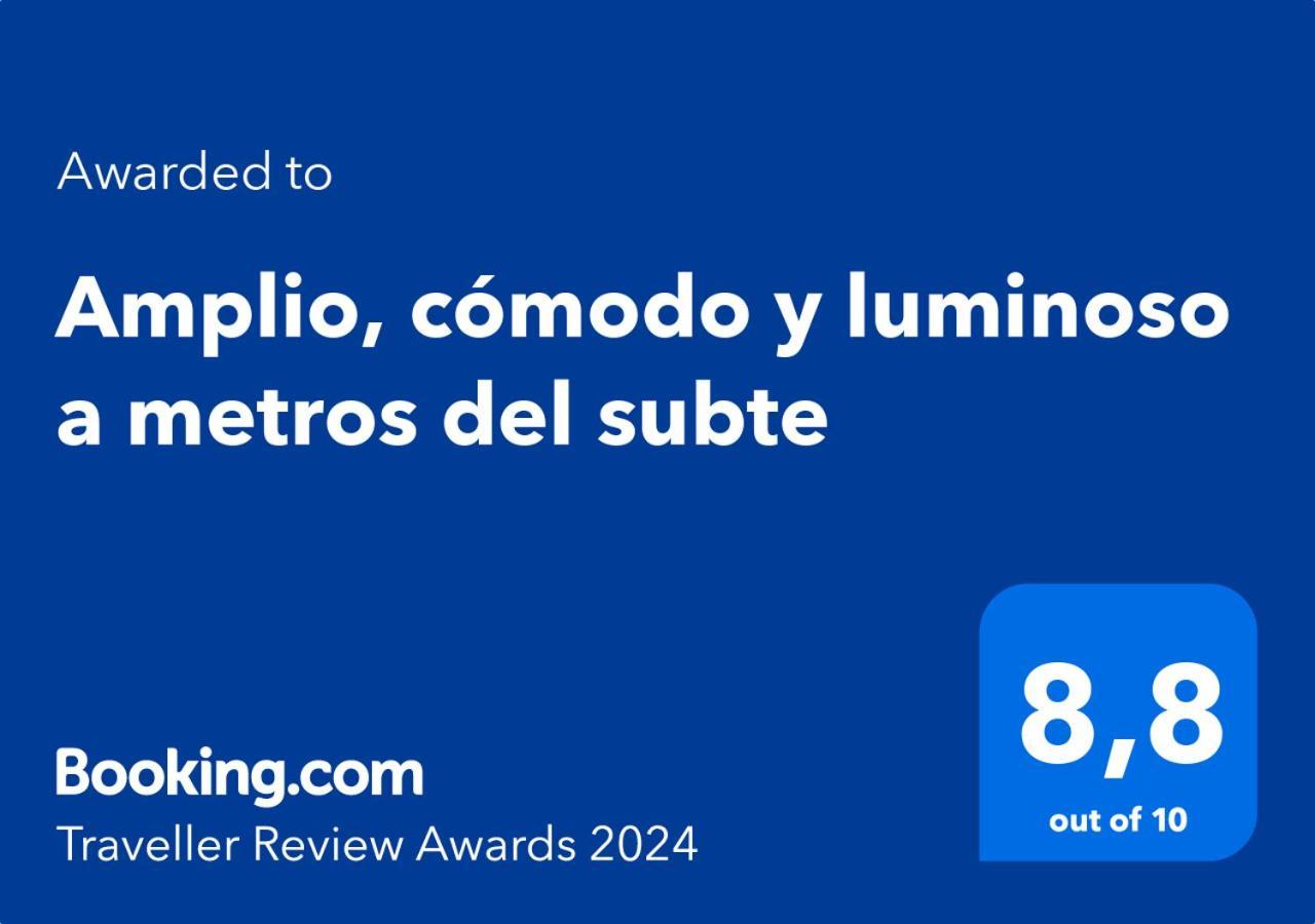 Apartment M Pugliese Amplio, Comodo Y Luminoso A Metros Del Subte Buenos Aires