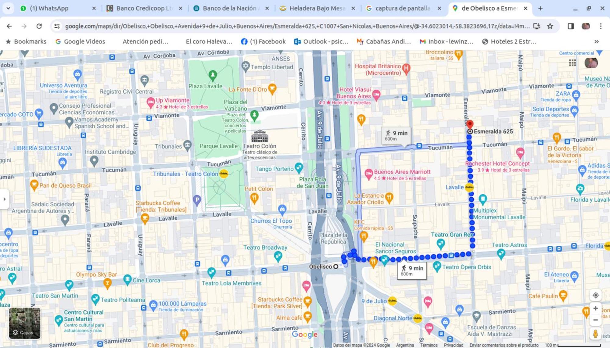 Esmeralda Y Tucuman Apartamento Buenos Aires