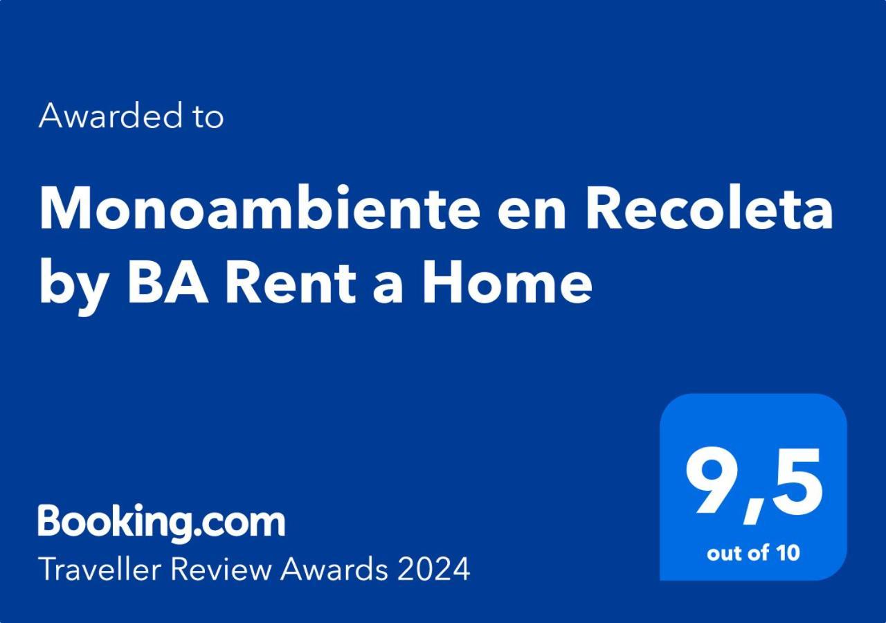 Monoambiente En Recoleta By Ba Rent A * Buenos Aires