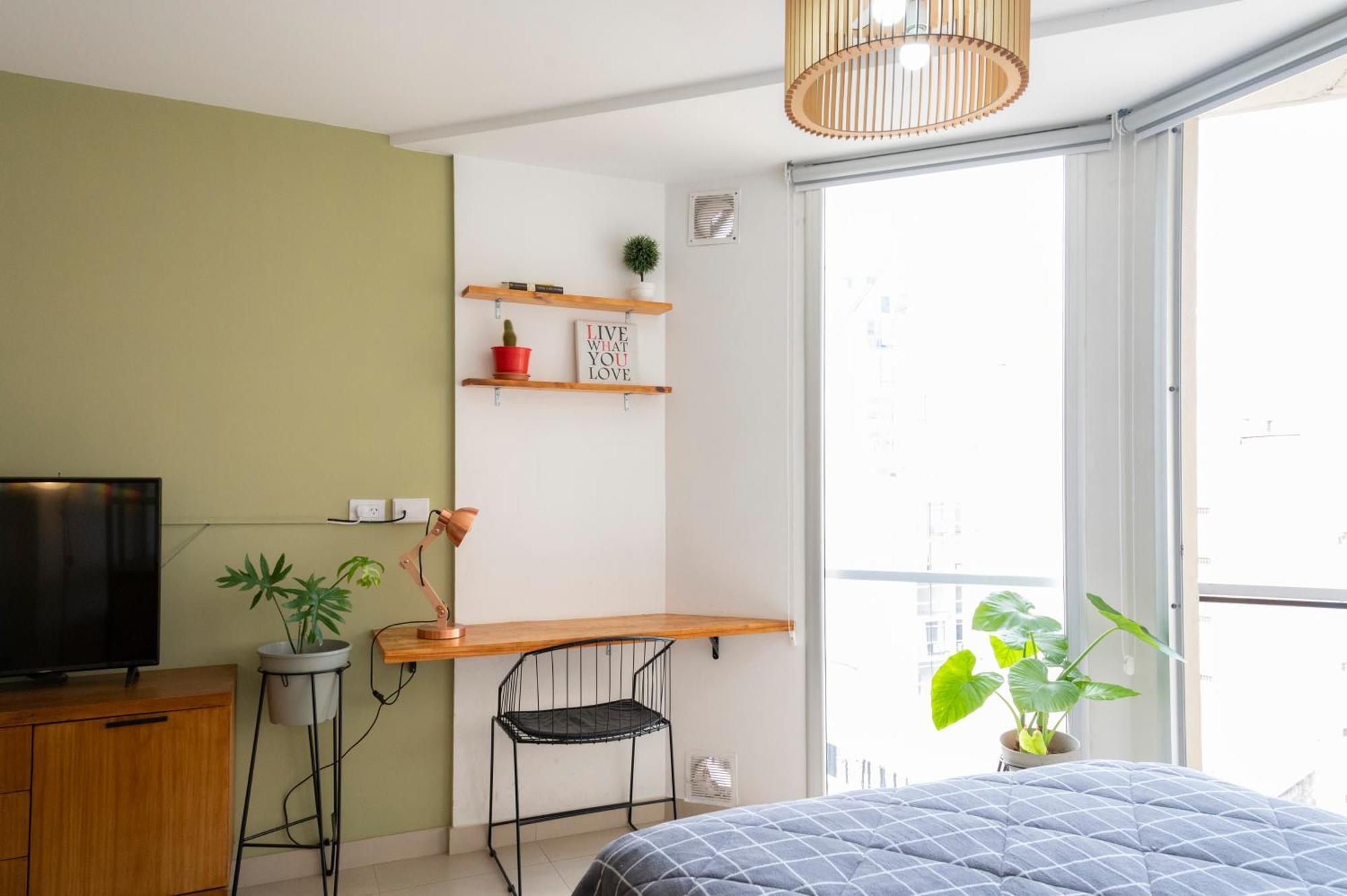 Inmejorable! Piso Alto En Centro Bsas, Moderno Con Parrilla Y Pileta 3 Pax * Buenos Aires