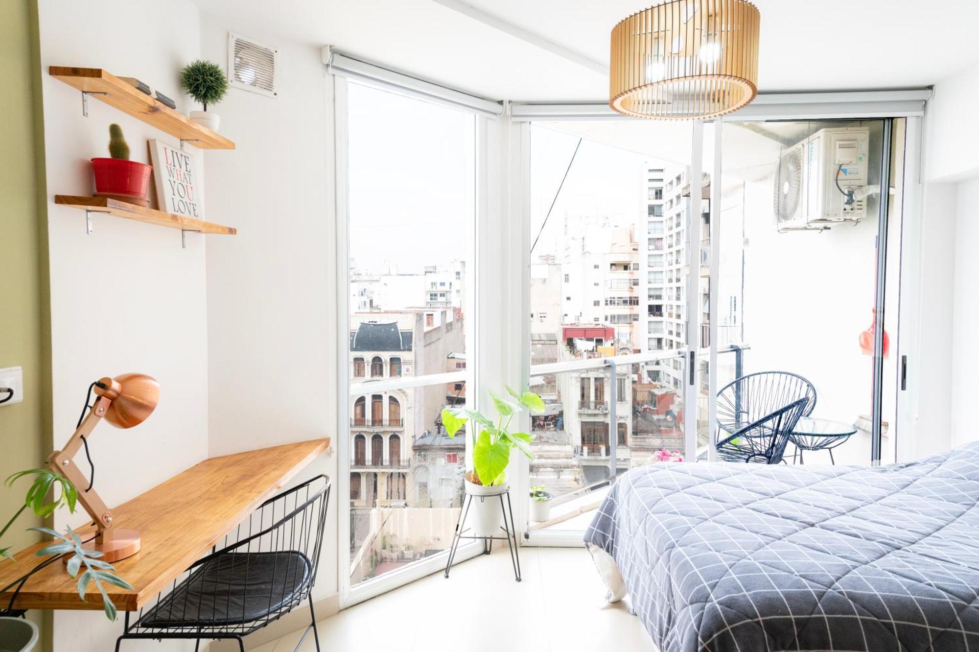 Inmejorable! Piso Alto En Centro Bsas, Moderno Con Parrilla Y Pileta 3 Pax Apartment Buenos Aires