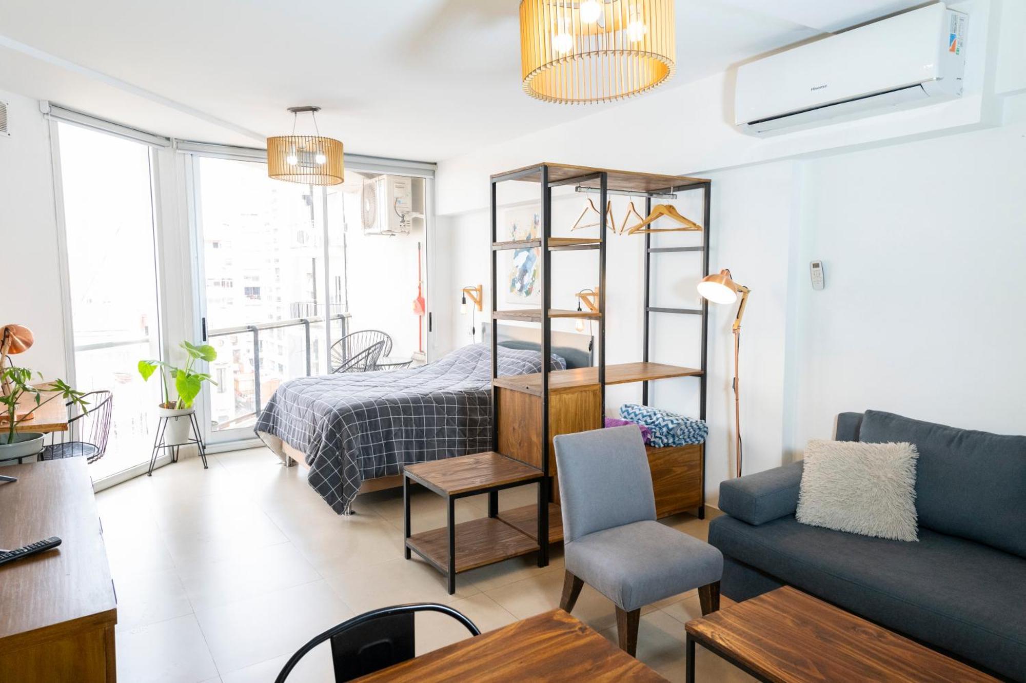 Inmejorable! Piso Alto En Centro Bsas, Moderno Con Parrilla Y Pileta 3 Pax * Buenos Aires