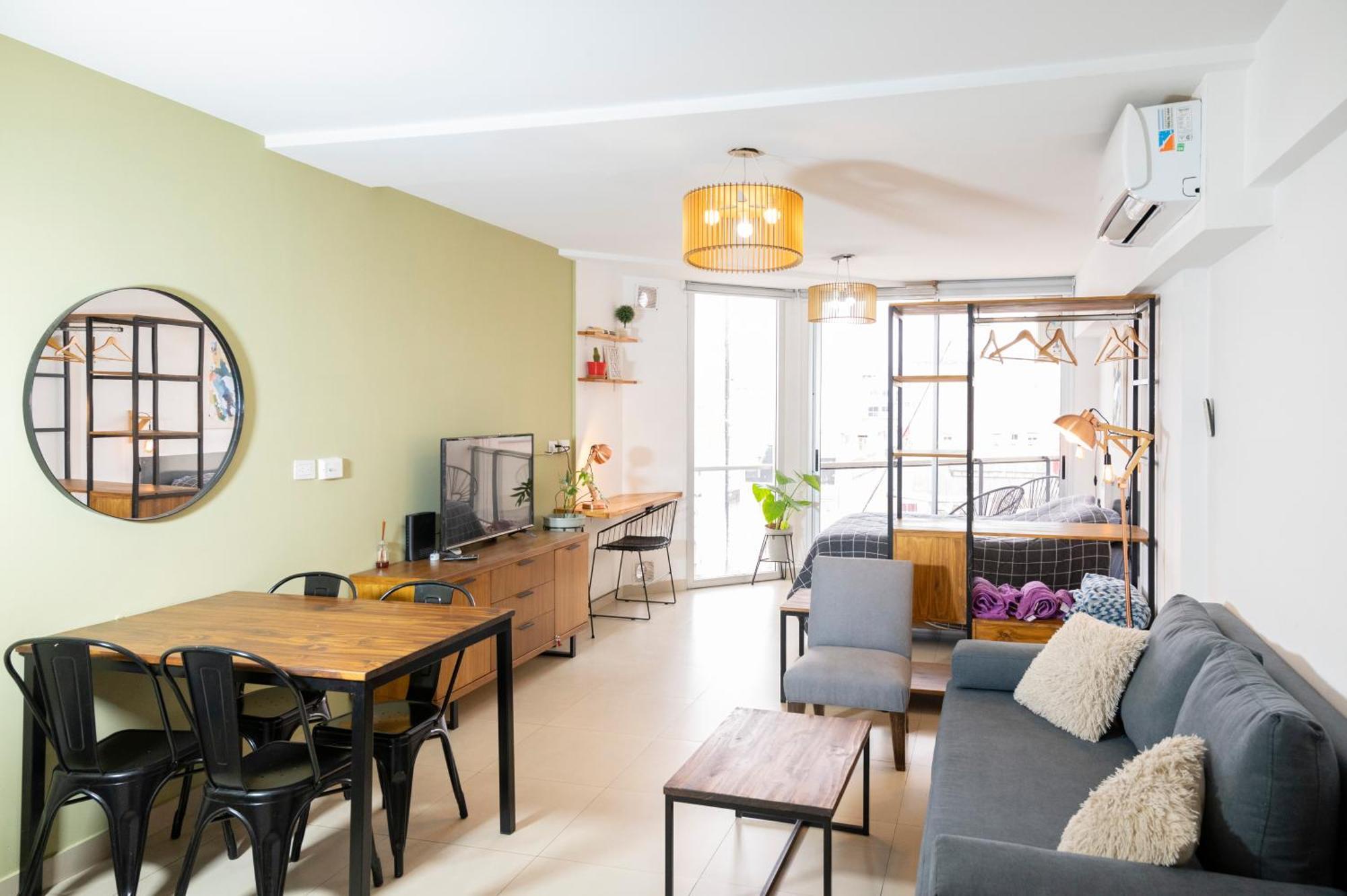 Inmejorable! Piso Alto En Centro Bsas, Moderno Con Parrilla Y Pileta 3 Pax