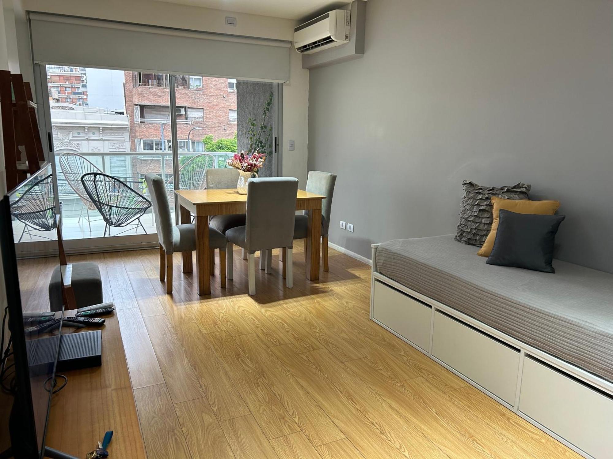 Apartamento Con Dormitorio En Palermo- Cochera Buenos Aires