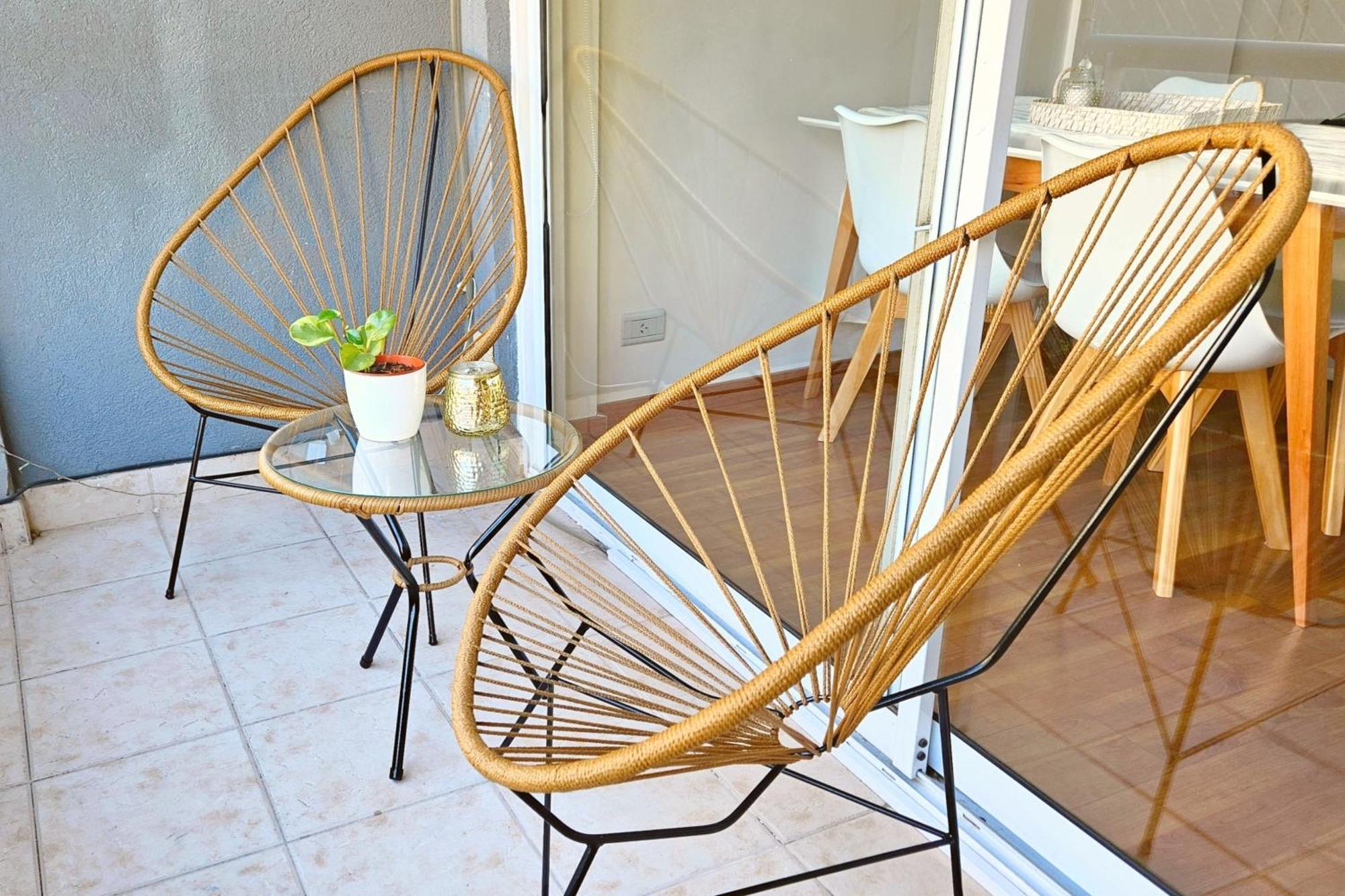 Hamaca, Balcon, Redes Y Lavarropas - 1 En Palermo Hollywood Apartment Buenos Aires