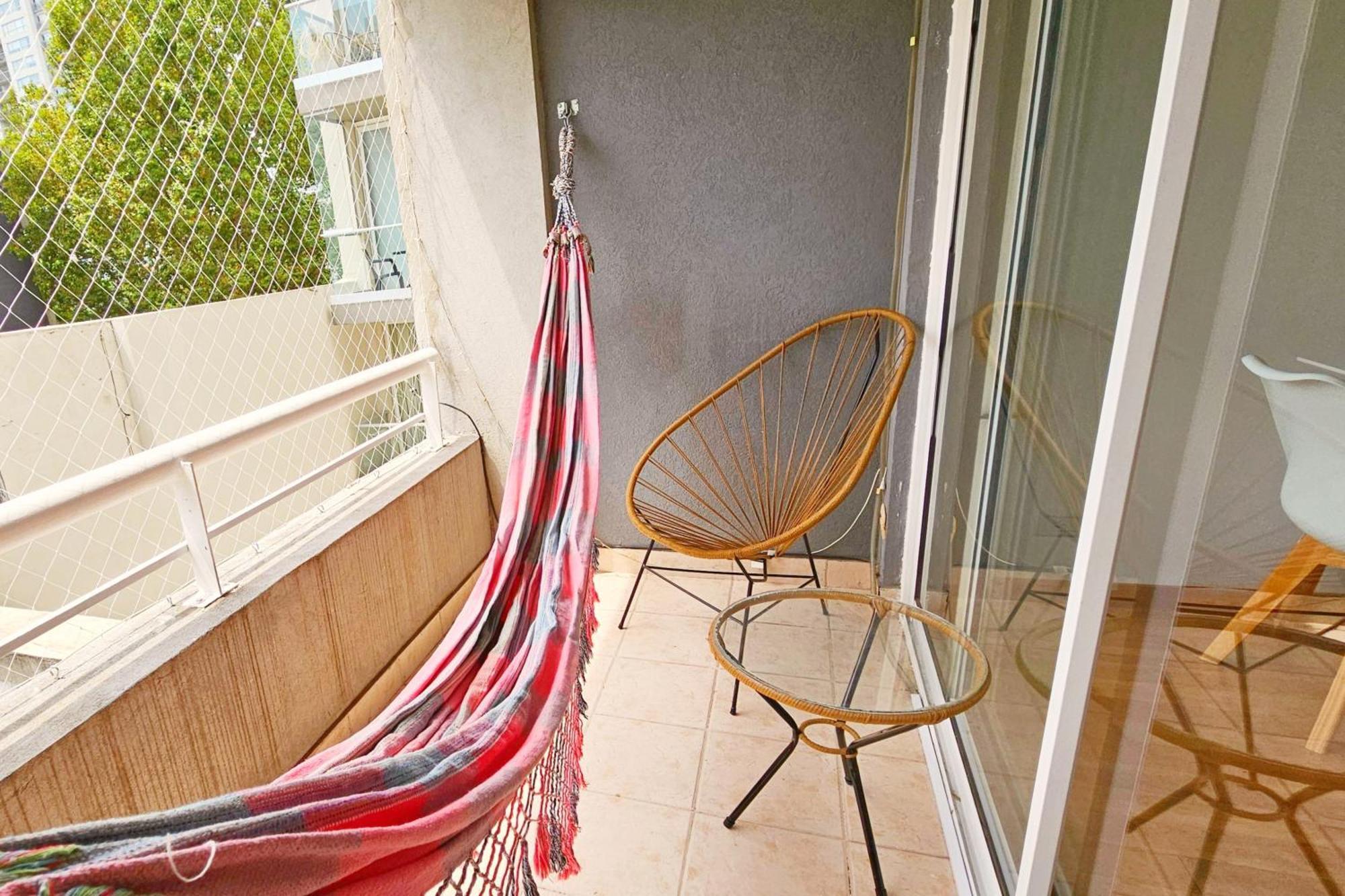 Apartment Hamaca, Balcon, Redes Y Lavarropas - 1 En Palermo Hollywood *