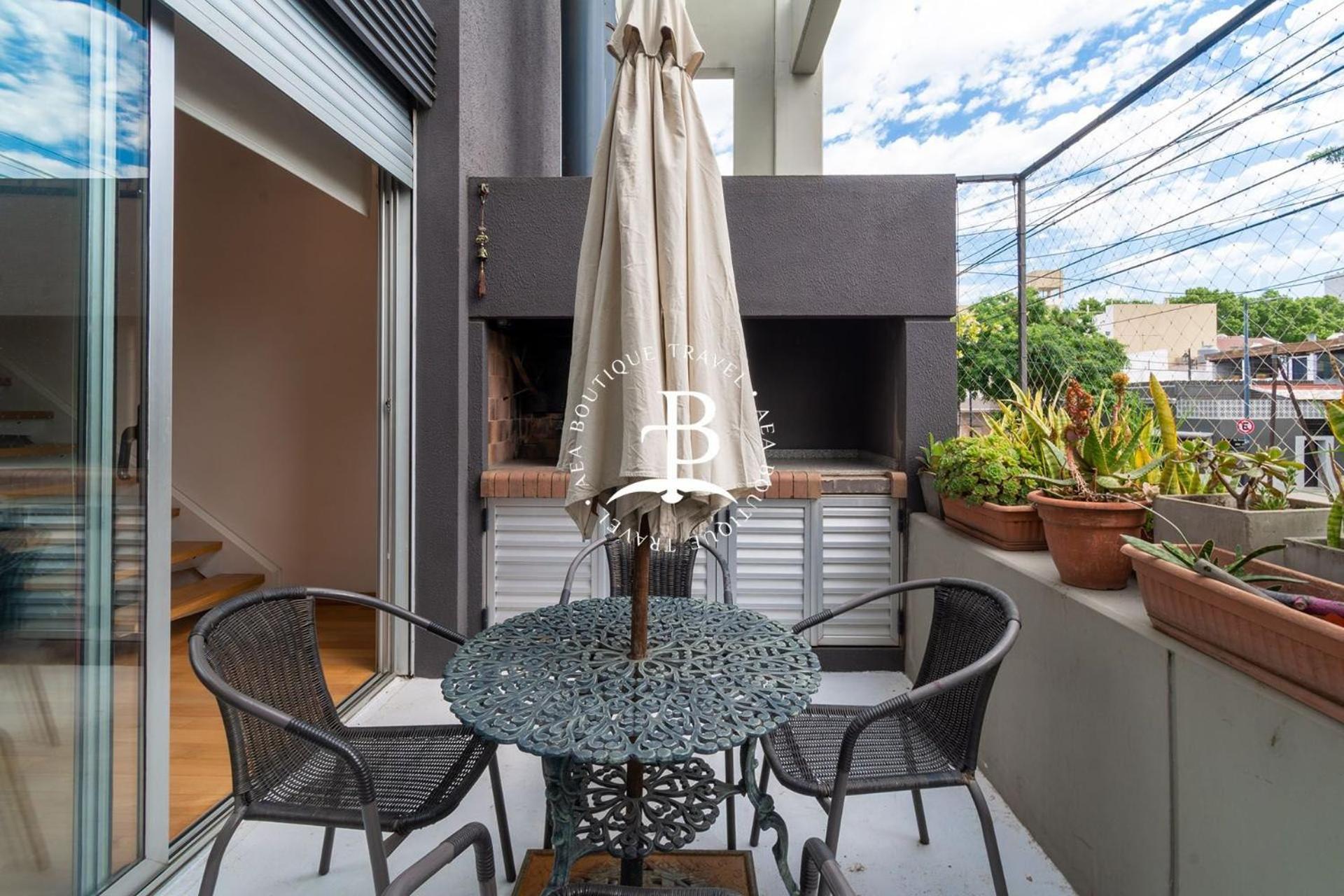 Triplex Moderno Con Parrilla Y Jardin! Villa Buenos Aires