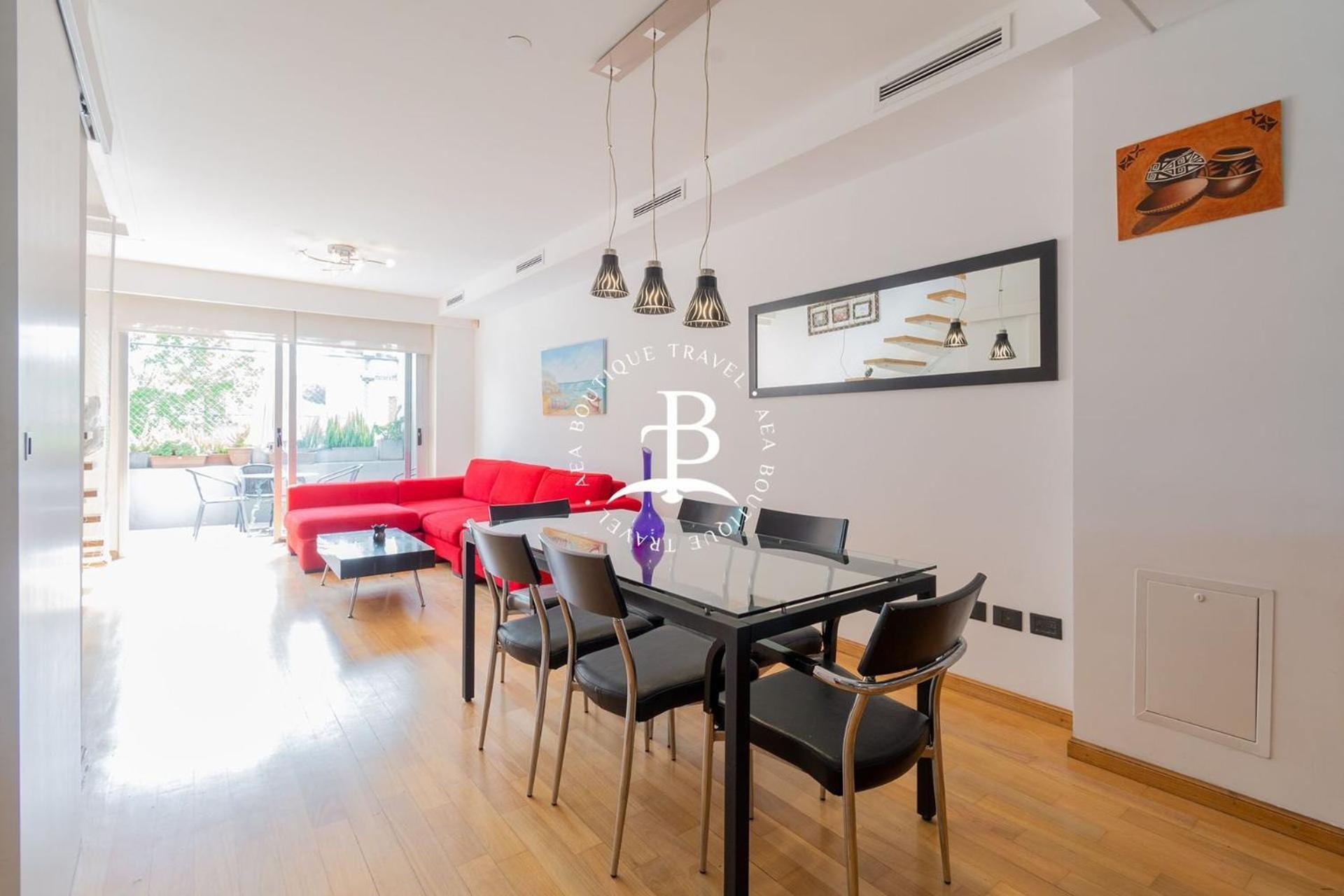 Villa Triplex Moderno Con Parrilla Y Jardin! *