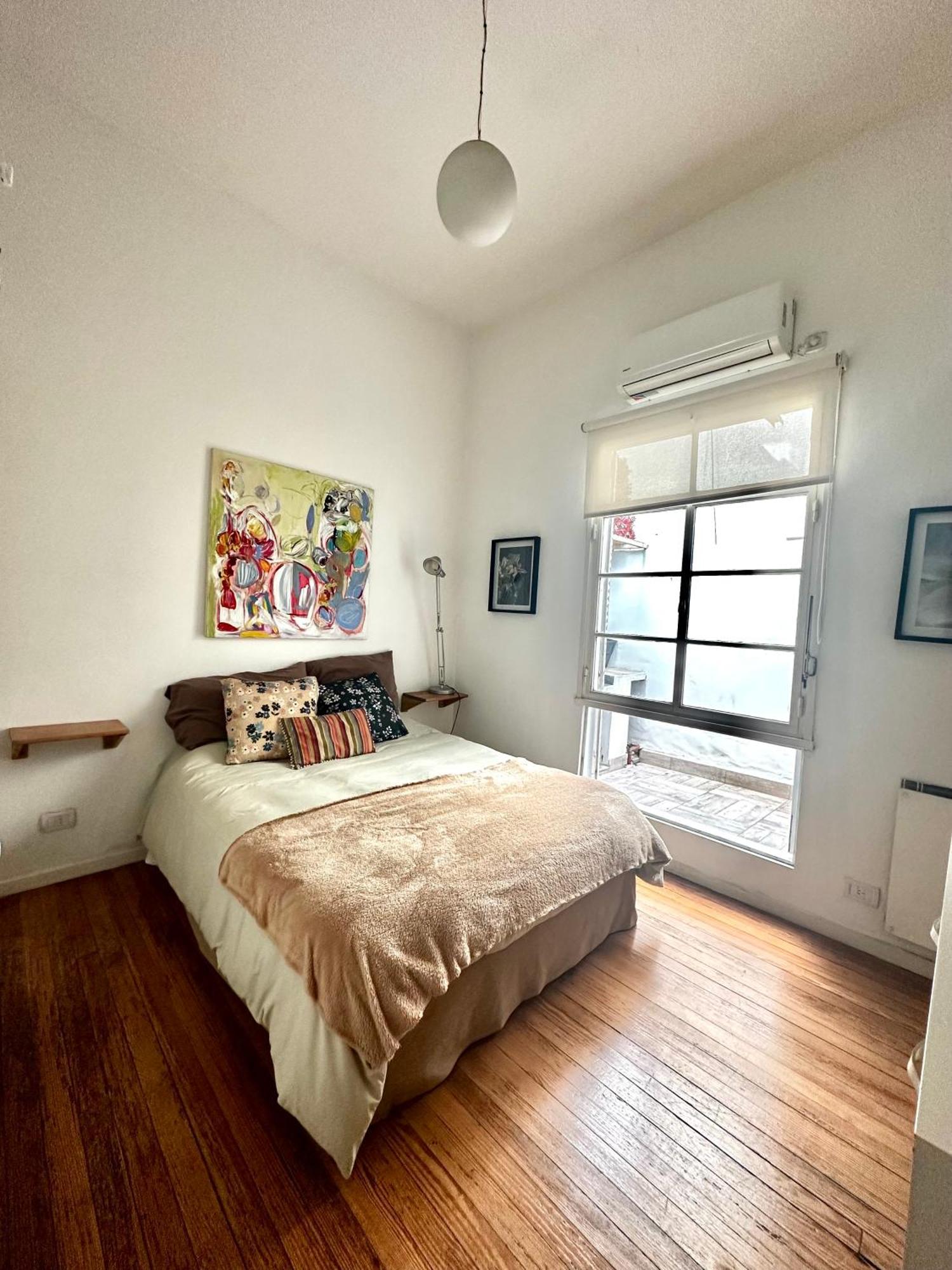 Depto En Recoleta Con Patio Privado