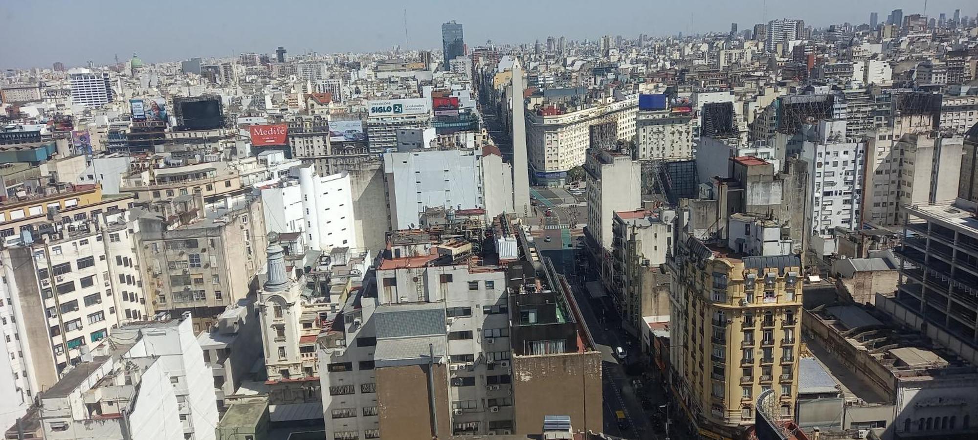 Que Mejor Vista Del Obelisco Piso A La Calle Corrientes * Buenos Aires