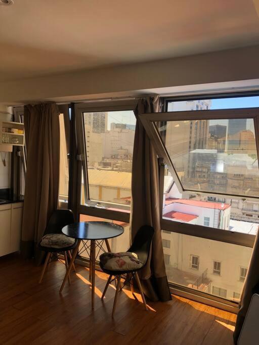 Cozy Luminous Studio In Downtown W Excellent View Apartamento Buenos Aires