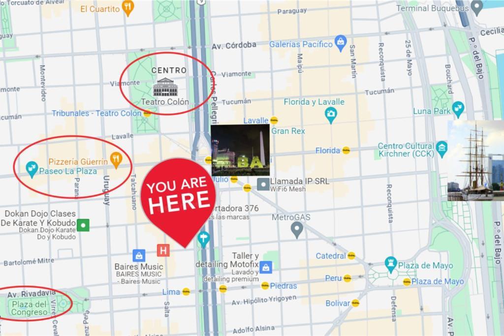 Apartamento Pasea, Disfruta Y Relajate En La Ciudad De Bs As Buenos Aires