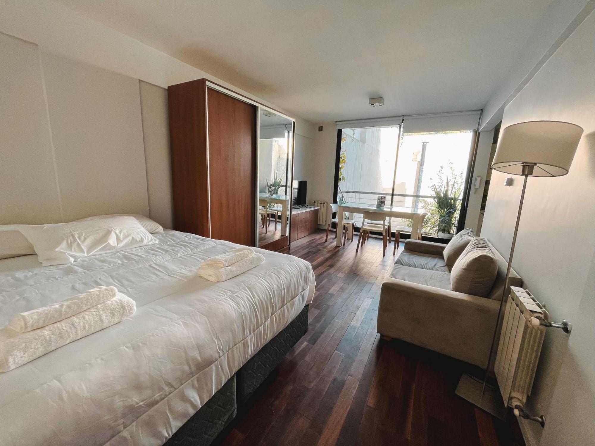 Apartamento Rentup- Funcional Monoambiente Con Balcon En Palermo