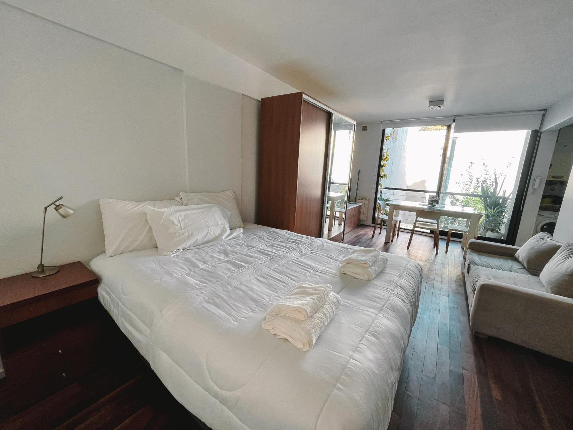 Apartamento Rentup- Funcional Monoambiente Con Balcon En Palermo