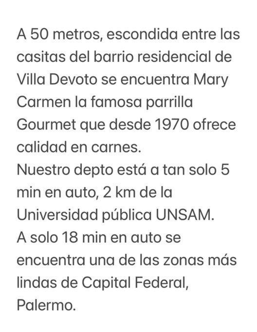 Apartment Departamento Devoto 1a Cerca Universidad Buenos Aires