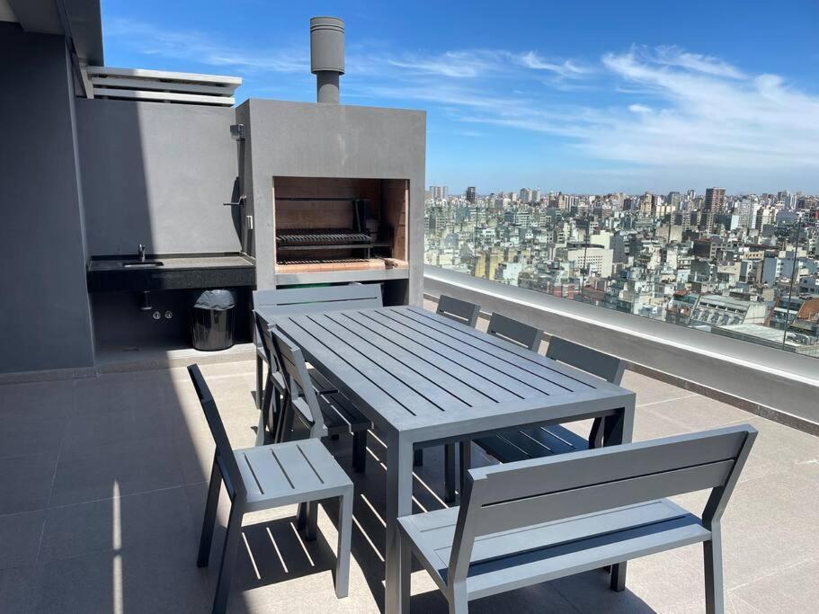 Apartamento Hermoso Apto Piso 18 En Recoleta- Junin2 *