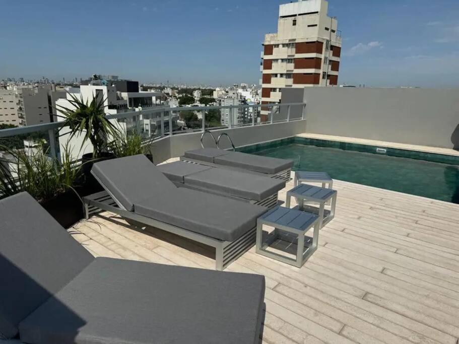 Lujoso Penthouse Apertura 2024 Panoramico Piscina Gym Parrilla Salon De Eventos Y Negocios Buenos Aires