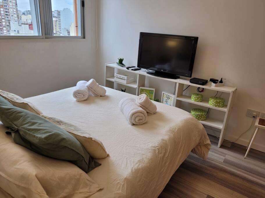 Amplio Dpto 4 Personas En Boedo Lavarropas Seguridad 24hs Apartamento *