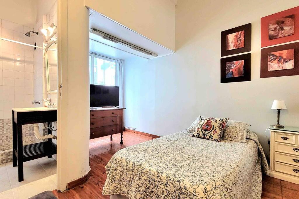 Departamento De 1 Ambiente Grande En Recoleta