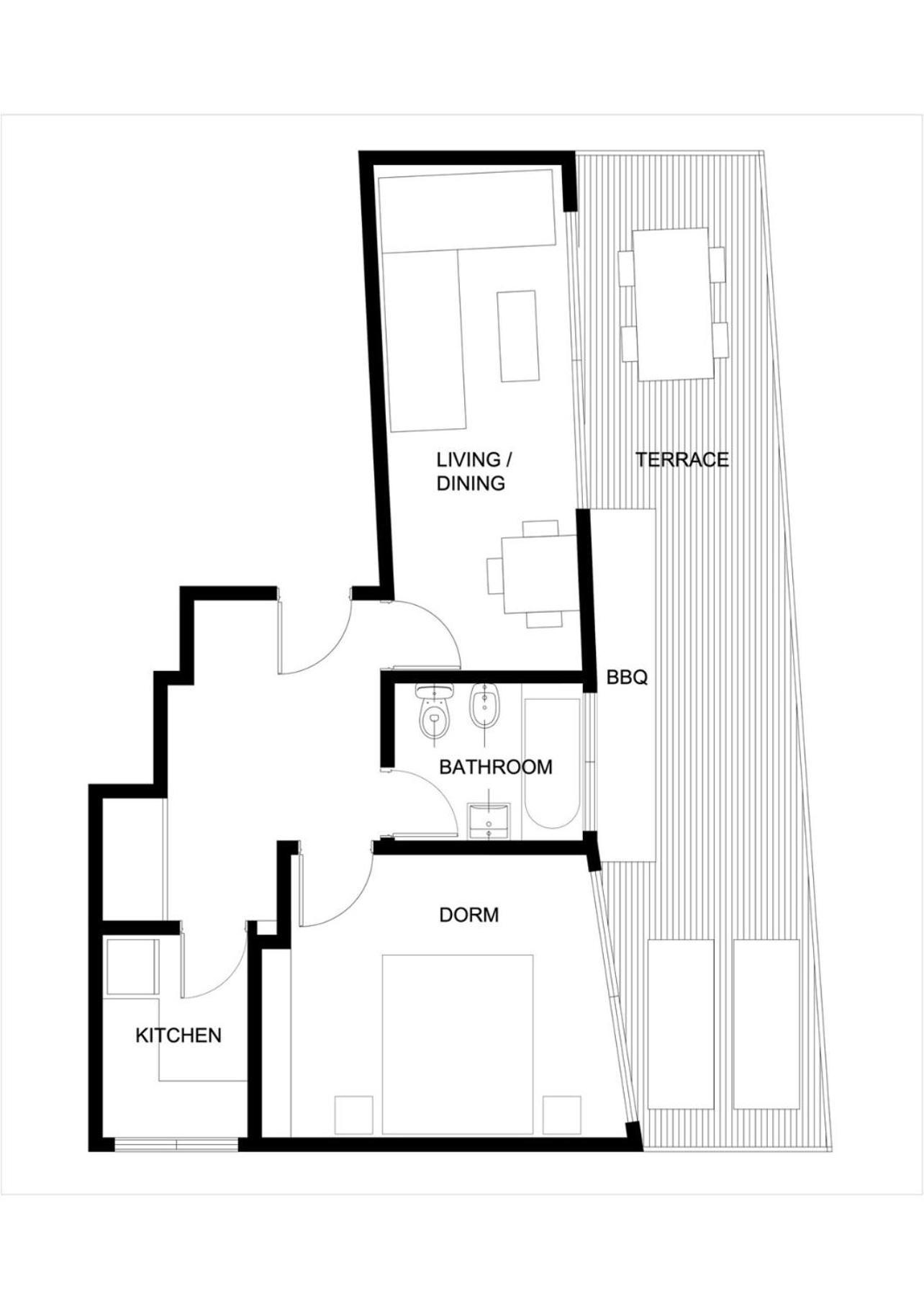 Fliphaus Santa Fe 800 - 1 Bd Terrace Pool Bbq Apartment